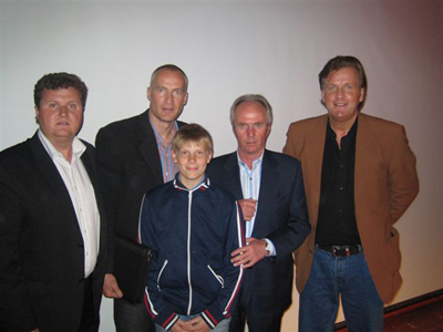 Tom Skaara, Erik Thorstvedt, Niklas Gunnarsson, Svennis & Geson juni 2005